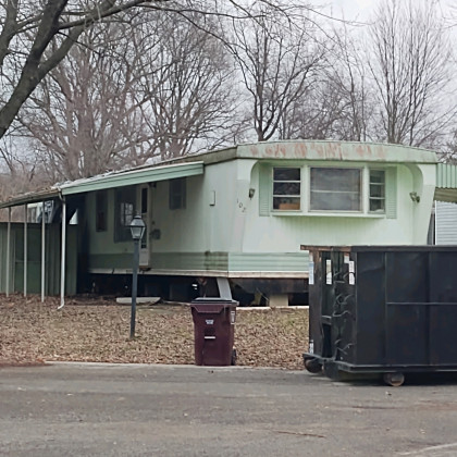 Mobile home demolition project from Hill Demolition’s original project gallery
