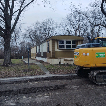 Mobile home demolition project from Hill Demolition’s original project gallery